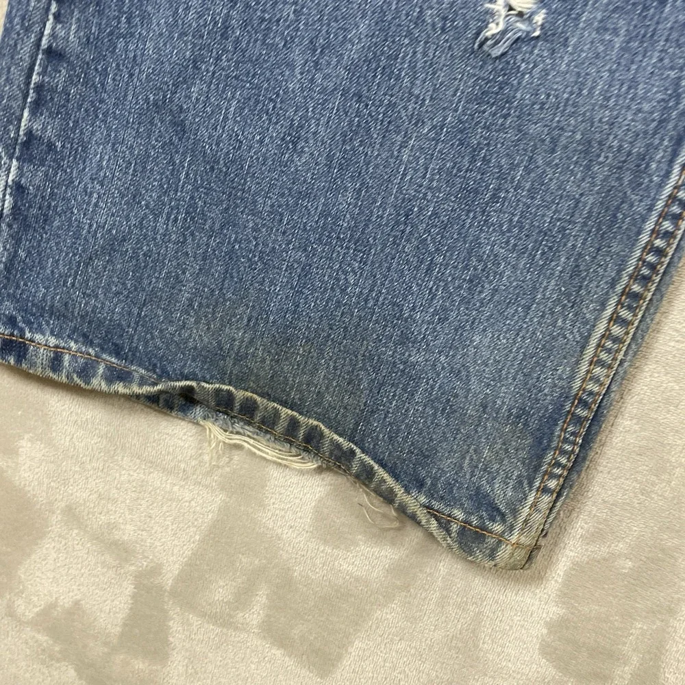 Vtg Levis 567 Low Loose Boot Jeans Mens 38x32 (fit 40x32) Distressed Y2K Faded